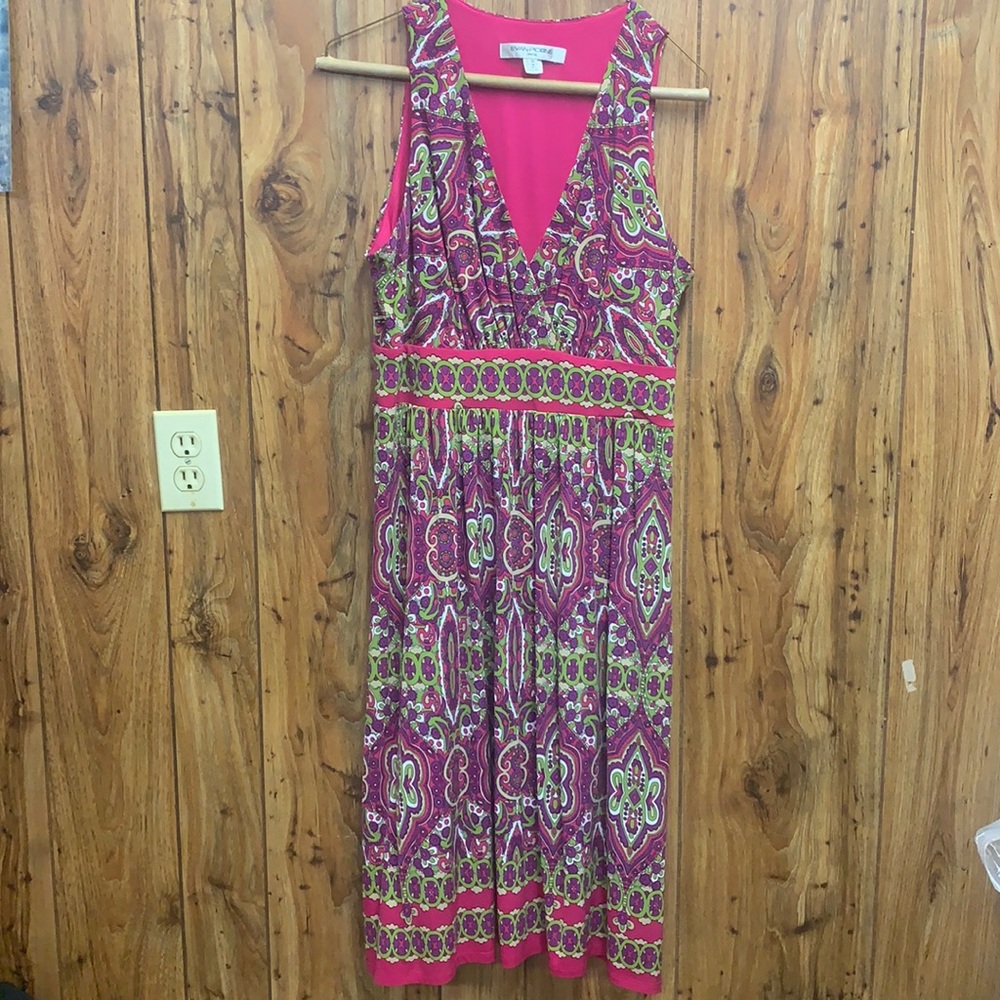 Sleeveless sun dress.